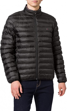 Fashion - Geaca Tommy Hilfiger pentru barbati MW0MW18763, negru, 3XL