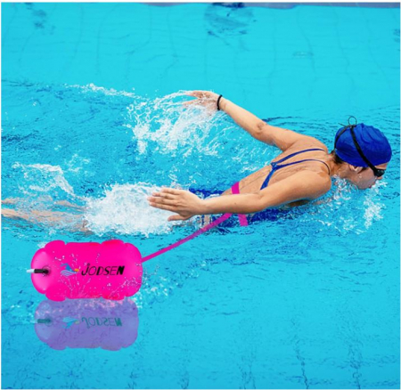 Geamandura gonflabila de siguranta pentru inot Jodsen, pentru exterior, roz [6]