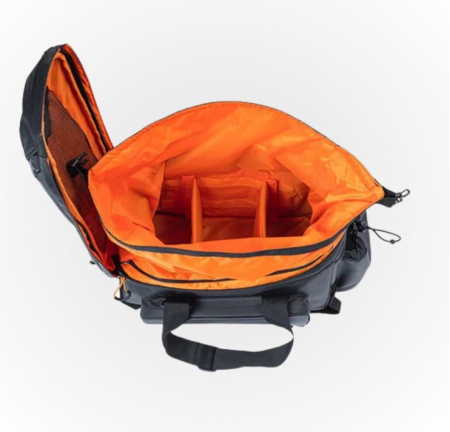 Geantă de bicicletă pentru portbagaj Basil Miles Tarpaulin XL Pro, 9-36L, negru/portocaliu [6]