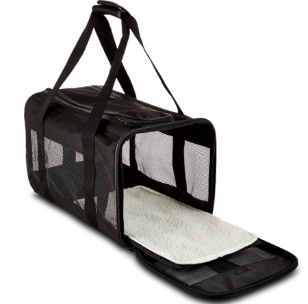 Geanta de călătorie pentru animale de companie din plasă moale [1]