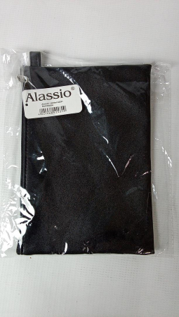 Geantă de depozitare Alassio 42231, din imitație de piele, 23 x 16 cm, Negru [1]