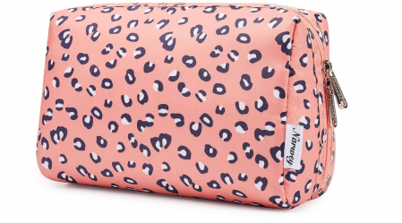 Fashion - Geanta de machiaj Narwey, geanta pentru cosmetice, leopard print