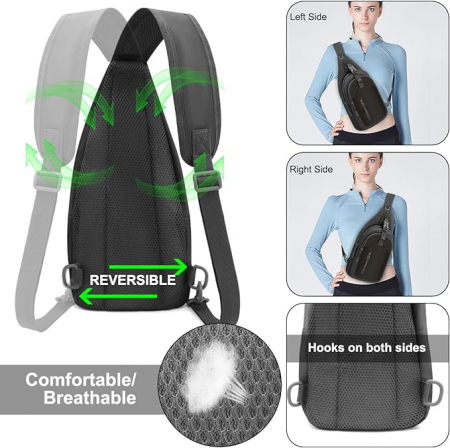 Geantă de piept/umar tip Borseta REETEE unisex [3]