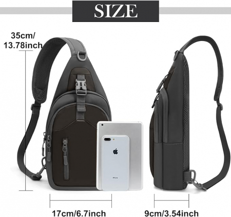 Geantă de piept/umar tip Borseta REETEE unisex [7]