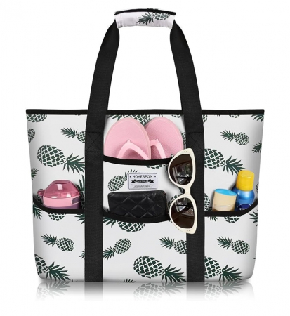 TOATE PRODUSELE - Geanta de plaja HOMESPON, impermeabila, model cu ananas