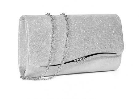 TOATE PRODUSELE - Geanta de seara pentru femei UBaymax, argintiu