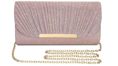 TOATE PRODUSELE - Geanta de seara pentru femei UBaymax, rose gold