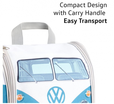 Geantă de toaletă Board Masters VW Collection OL0198-BL, alb/albastru [2]