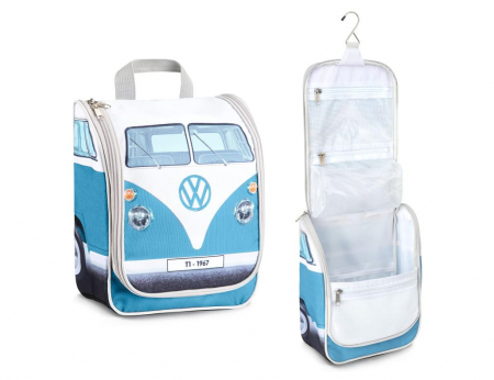 Articole Voiaj - Geantă de toaletă Board Masters VW Collection OL0198-BL, alb/albastru