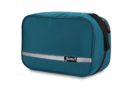 TOATE PRODUSELE - Geantă de toaletă Jiemei, cu cârlig pentru agățat, albastru