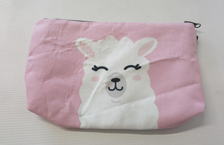 Geantă de toaletă la modă, model Lama, roz [2]