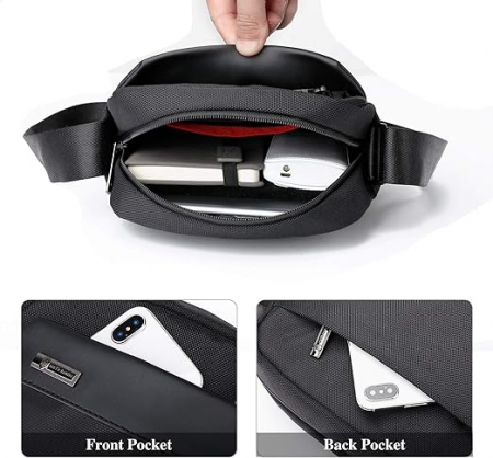 Geantă de umar BAIGIO Messenger, pentru Bărbați [7]