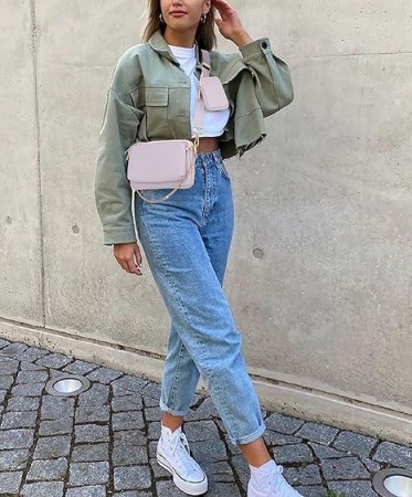 Geanta de umar crossbody pentru femei UTO, ajustabila, eleganta [1]