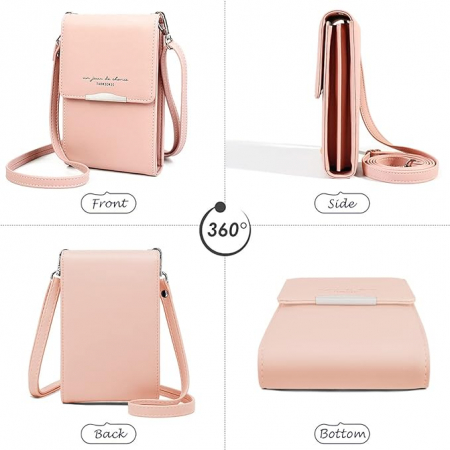 Geanta de umăr din piele pentru dama Katech [4]