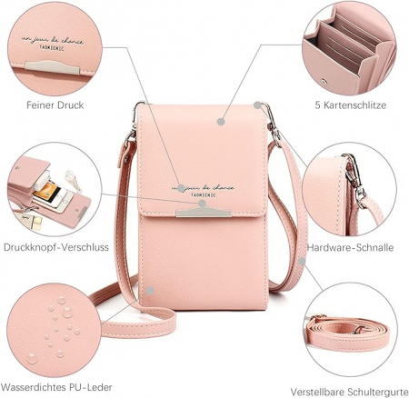 Geanta de umăr din piele pentru dama Katech [2]