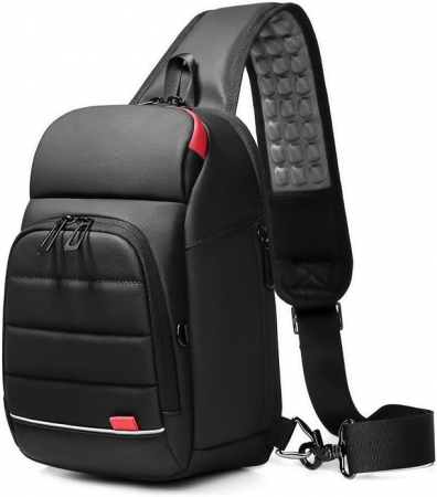 Geanta de umar pentru barbati GYakeog, negru [0]