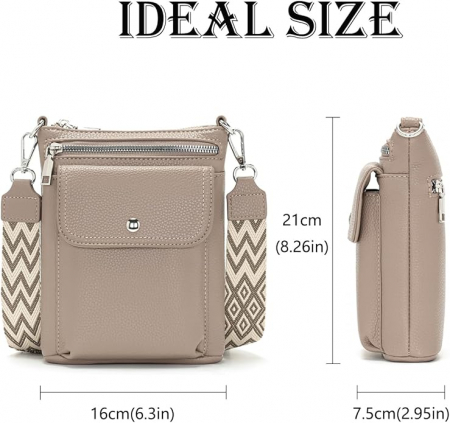 Geanta de umar pentru femei Atgbiem, din piele vegana [2]