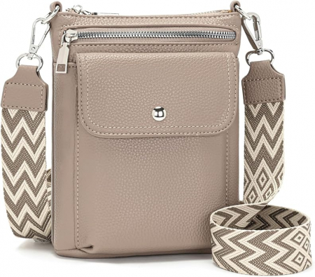 Fashion - Geanta de umar pentru femei Atgbiem, din piele vegana