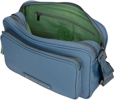 Geanta de umar Pepe Jeans Tessa, 4 buzunare, unisex, albastru [5]
