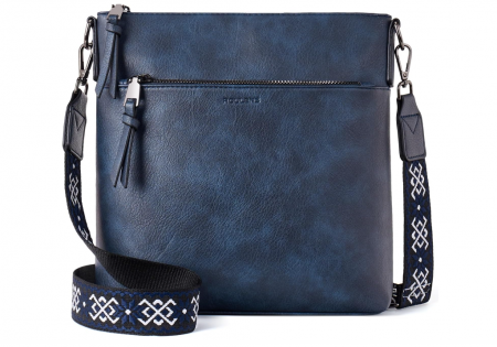 Geantă de umăr Roulens Fashion pentru femei, curea lată reglabilă [0]