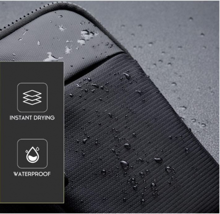 Geantă de umăr Simptech pentru bărbați, negru [2]