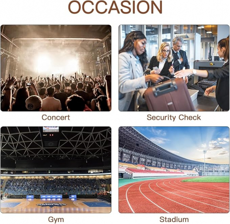 Geanta de umar Telena, transparentă, unisex [4]