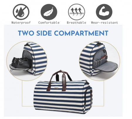 Geanta de voiaj Modoker 2 in 1, cu compartiment pentru costum [3]