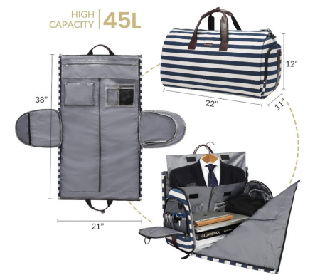 Geanta de voiaj Modoker 2 in 1, cu compartiment pentru costum [1]