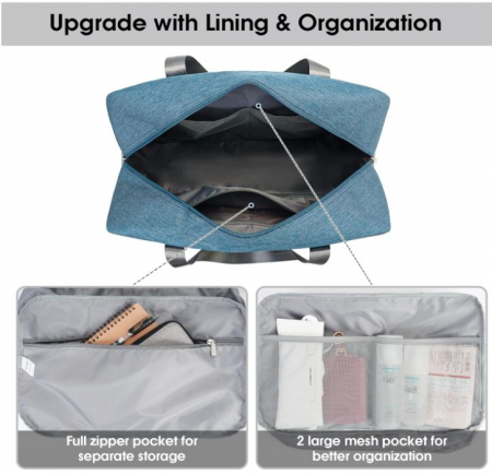 Geanta de voiaj Narwey Ryanair, 40 x 19 x 25 cm, albastru [3]