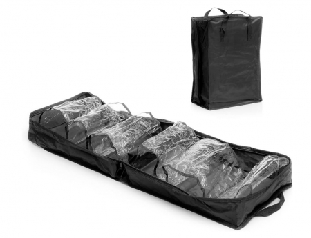 Curatenie si intretinere - Geanta de voiaj pentru 6 perechi de incaltaminte InnovaGoods Doshen, negru