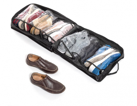 Geanta de voiaj pentru 6 perechi de incaltaminte InnovaGoods Doshen, negru [2]