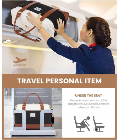 Geantă de voiaj pentru femei LOVEVOOK [2]