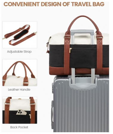 Geantă de voiaj pentru femei LOVEVOOK [4]