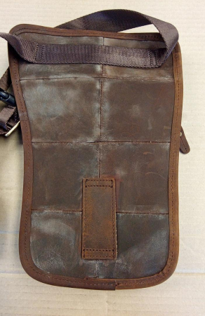 Geanta din piele naturala pentru barbati Le'aokuu 3112, maro [1]