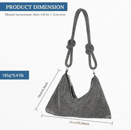 Geantă elegantă de seară pentru doamne UBORSE [5]