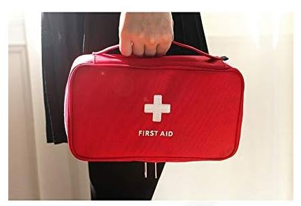 Geanta medicala de prim ajutor, 23x13x7.5 cm, rosu [5]