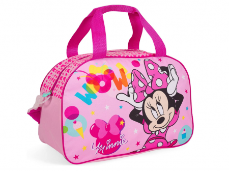 Genti si accesorii femei - Geantă Minnie Mouse pentru fetițe  28x41x21 cm, Roz