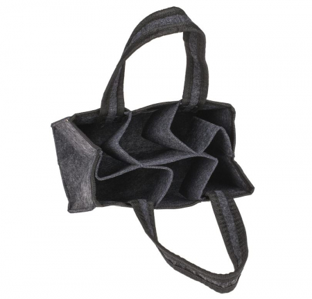 Geanta pentru 6 sticle de 0.33L/0.5L MIJOMA, 15 x 24 x 14cm, gri [2]