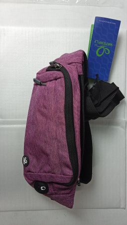 Geantă sport tip borseta de talie WATERFLY, violet [1]
