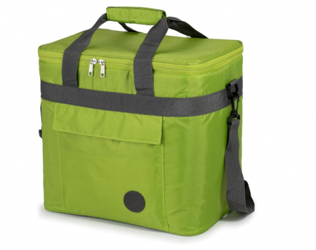 Geanta termoizolanta pentru transportul alimentelor, pliabila, verde, 38 x 25 x 42 cm [0]