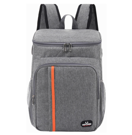 TOATE PRODUSELE - Geanta termoizolanta tip rucsac WEYOUNG, 18L, impermeabil, gri, 42 x 29 x 19 cm