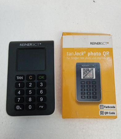 Generator chipTAN REINER SCT tanJack Photo QR pentru banking online [1]