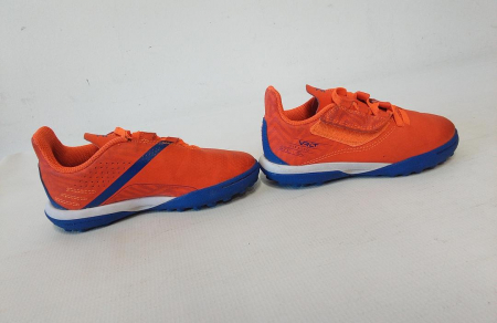 Ghete de fotbal pentru copii Viralto I Easy Turf, portocaliu/albastru, marime 28 [2]