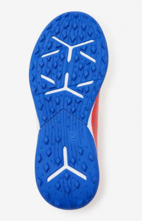 Ghete de fotbal pentru copii Viralto I Easy Turf, portocaliu/albastru, marime 28 [6]