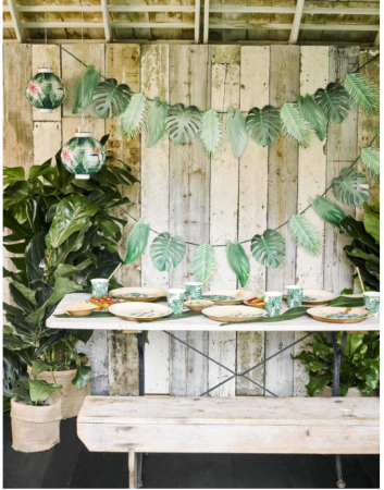 Ghirlanda cu frunze de palmier tropical Talking Tables, lungime 2.6m [6]