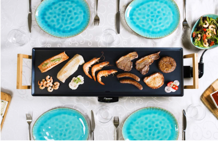 Gratar electric Bestron Teppanyaki XL, ABP603BB [8]