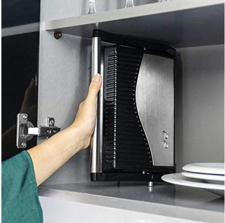 Gratar electric Cecotec Rock'nGrill 750 W, Deschidere 180º, Suprafata 23 x 14.5 cm [3]