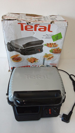 Gratar electric Tefal UltraCompact Health Grill Classic GC305012 2000W, Negru [2]