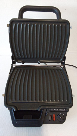 Gratar electric Tefal UltraCompact Health Grill Classic GC305012 2000W, Negru [1]