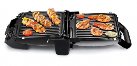 Gratar electric Tefal UltraCompact Health Grill Classic GC305012 2000W, Negru [4]